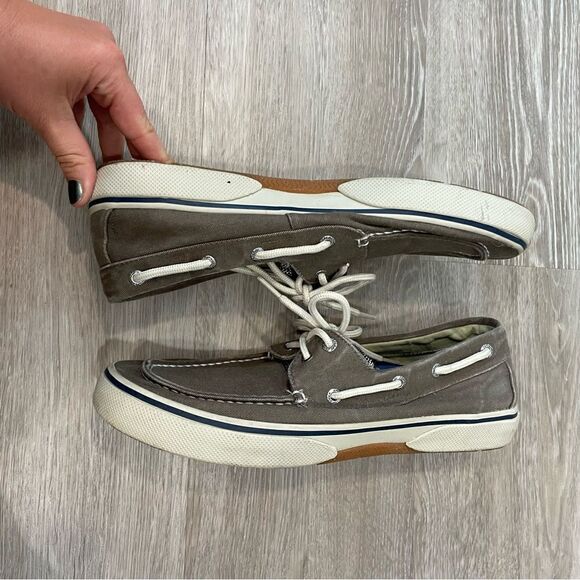 Sperry Top-Sider Men's Halyard Memory Foam 2-Eye Choco/Honey 10 M Casual Shoes - Picture 4 of 6